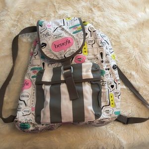 Benefit Cosmetics Draw String Backpack